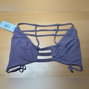 Dippin' Daisy's Lavender Strappy Swim Bikini Top